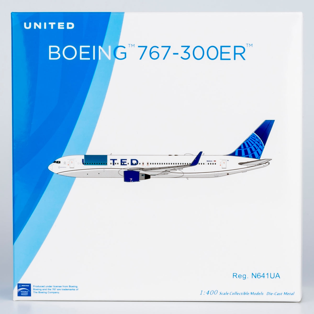 1/400 United Airlines Boeing 767-300ER N641UA NG17007