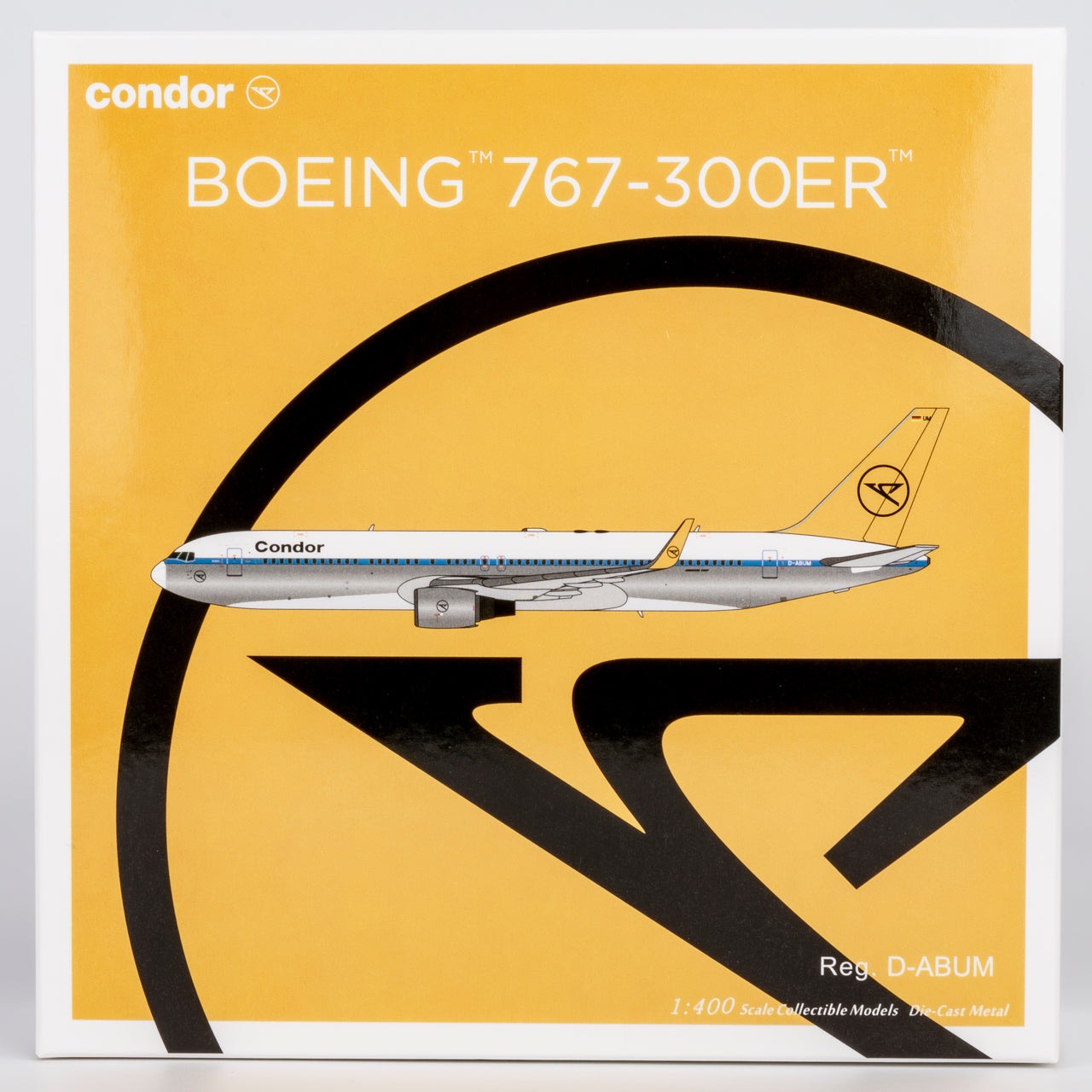 Condor Boeing 767-300ER Condor Retro colors  D-ABUM " with white nose"