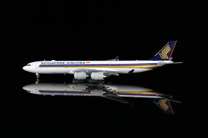 Singapore Airlines Airbus A340-500 9V-SGD A530104F Flaps Down