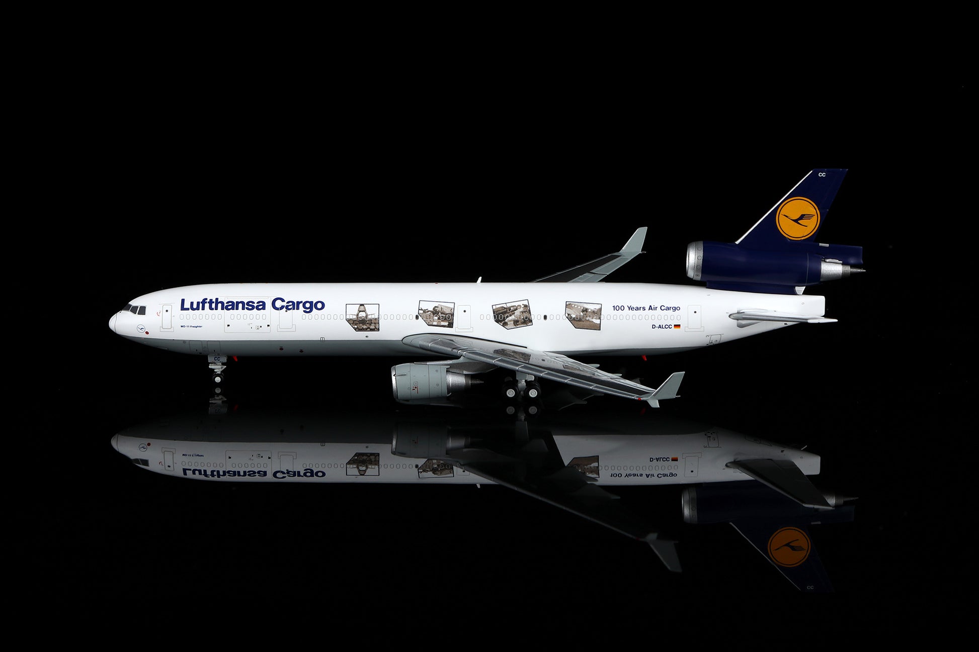 Lufthansa MD-11 D-ALCC 100 Years of Aviation Cargo Livery Standard Version