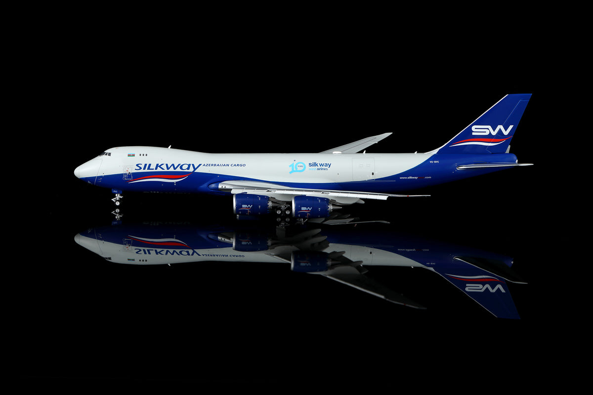 Silk Way West Airlines B747-8F VQ-BVC B632502F Flaps Down