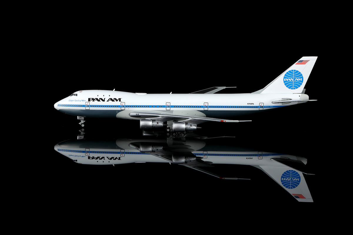 1/400 Pan Am B747-100 "Clipper Dashing Wave" N749PA B551412P