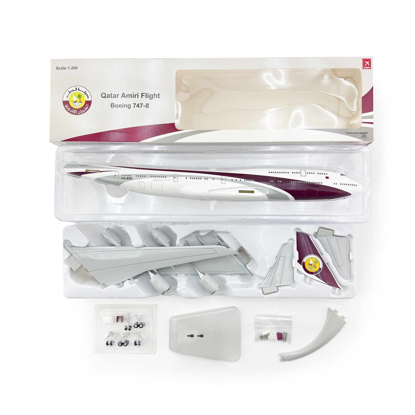 1/200 Qatar B747-8 VQ-BSK 11700 - image 2