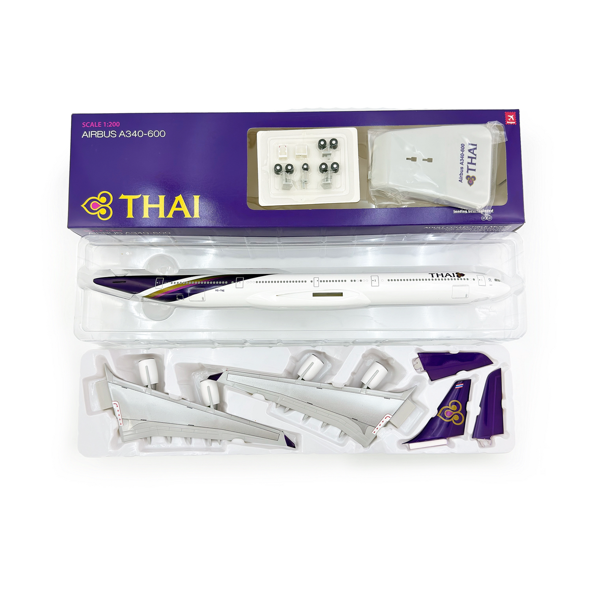 1/200 Thai Airways A340-600 HS-TNE 4944 - image 2