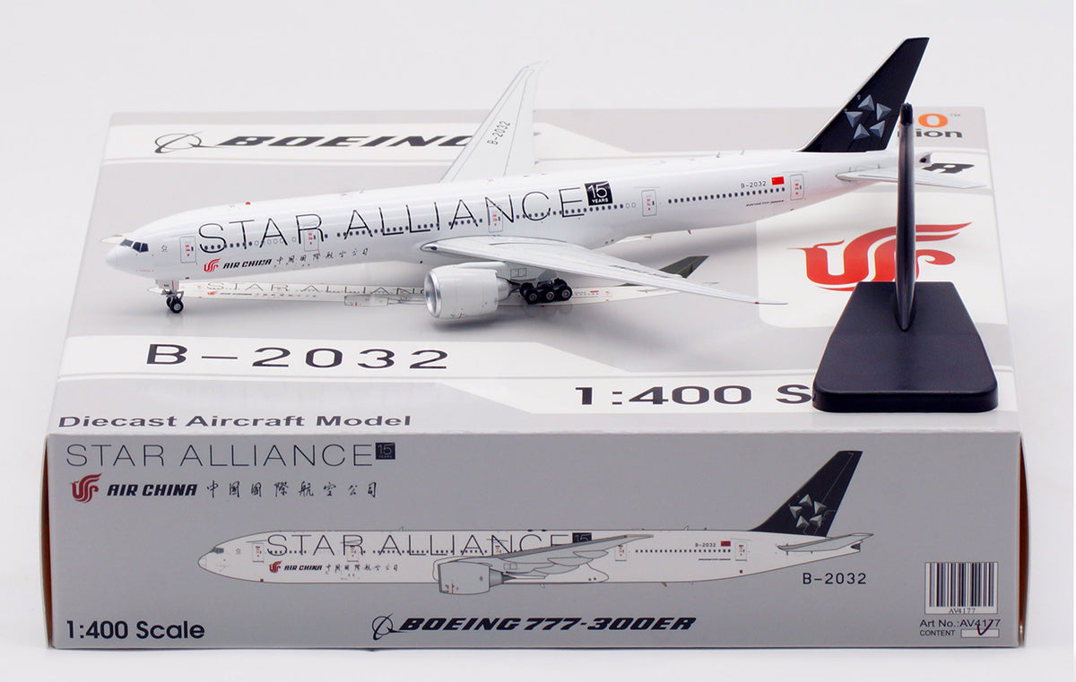 1/400 Air China B777-300ER B-2032 AV4177 - image 2