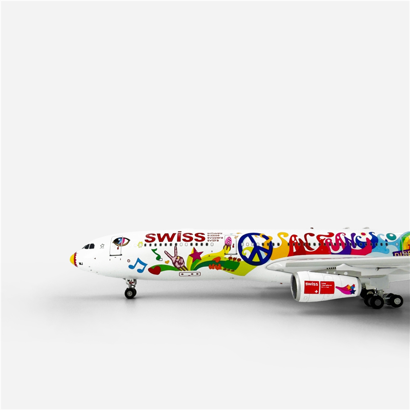 1/400 Swissair A340-300 HB-JMJ AV4319 - image 2