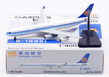 1/400 Mandarin Airlines A340-300 B-18851 AV4322 - image 2