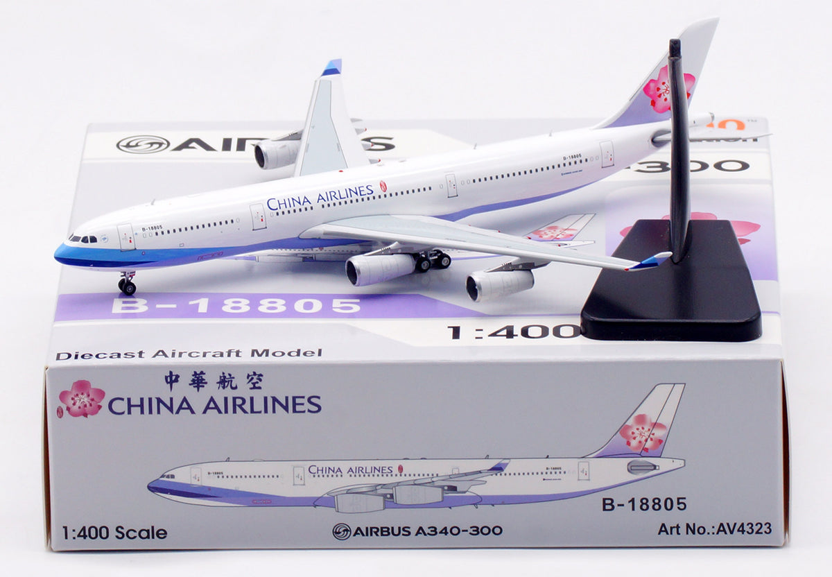 1/400 China Airlines A340-300 B-18805 AV4323 - image 2