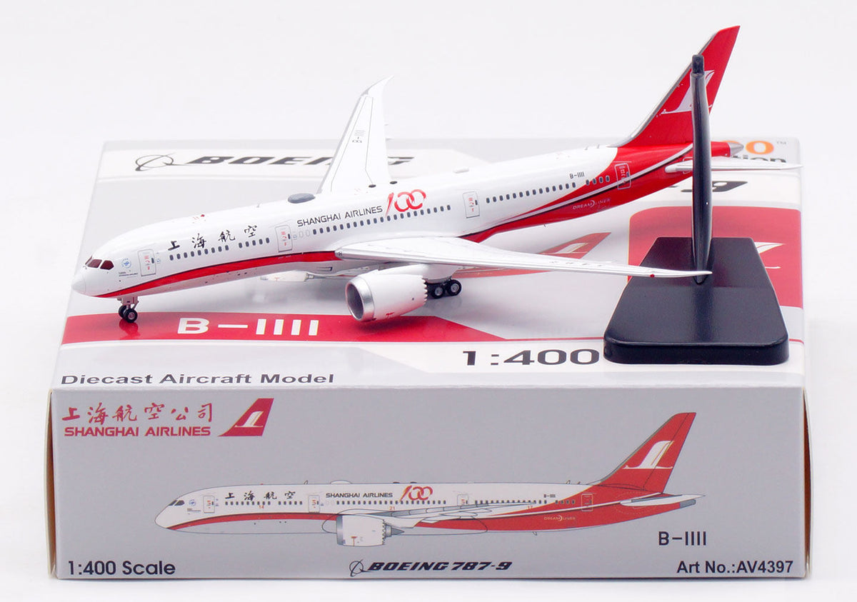 1/400 Shanghai Airlines B787-9 B-1111 AV4397 - image 2