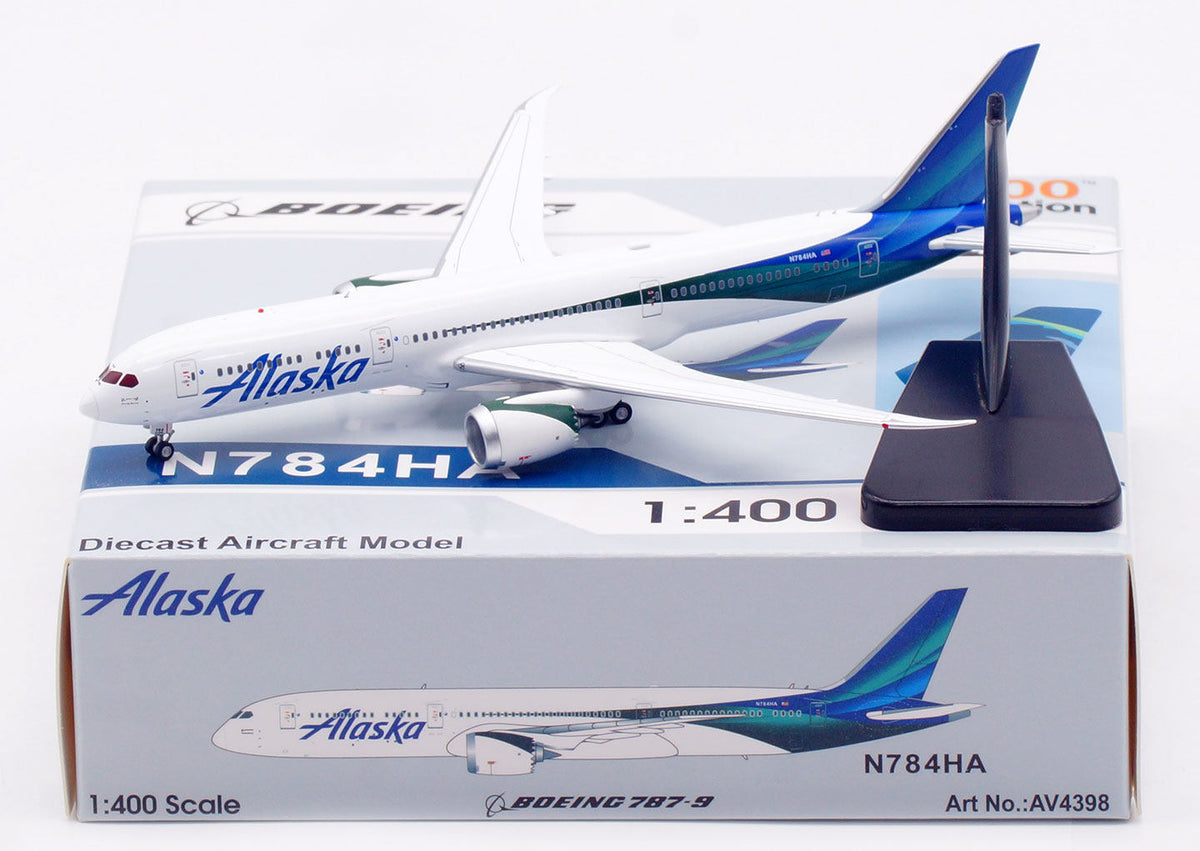 1/400 Alaska Airlines B787-9 N784HA AV4398 - image 2