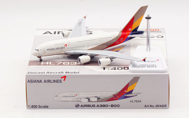 1/400 Asiana Airlines A380 HL7634 AV4428 - image 2