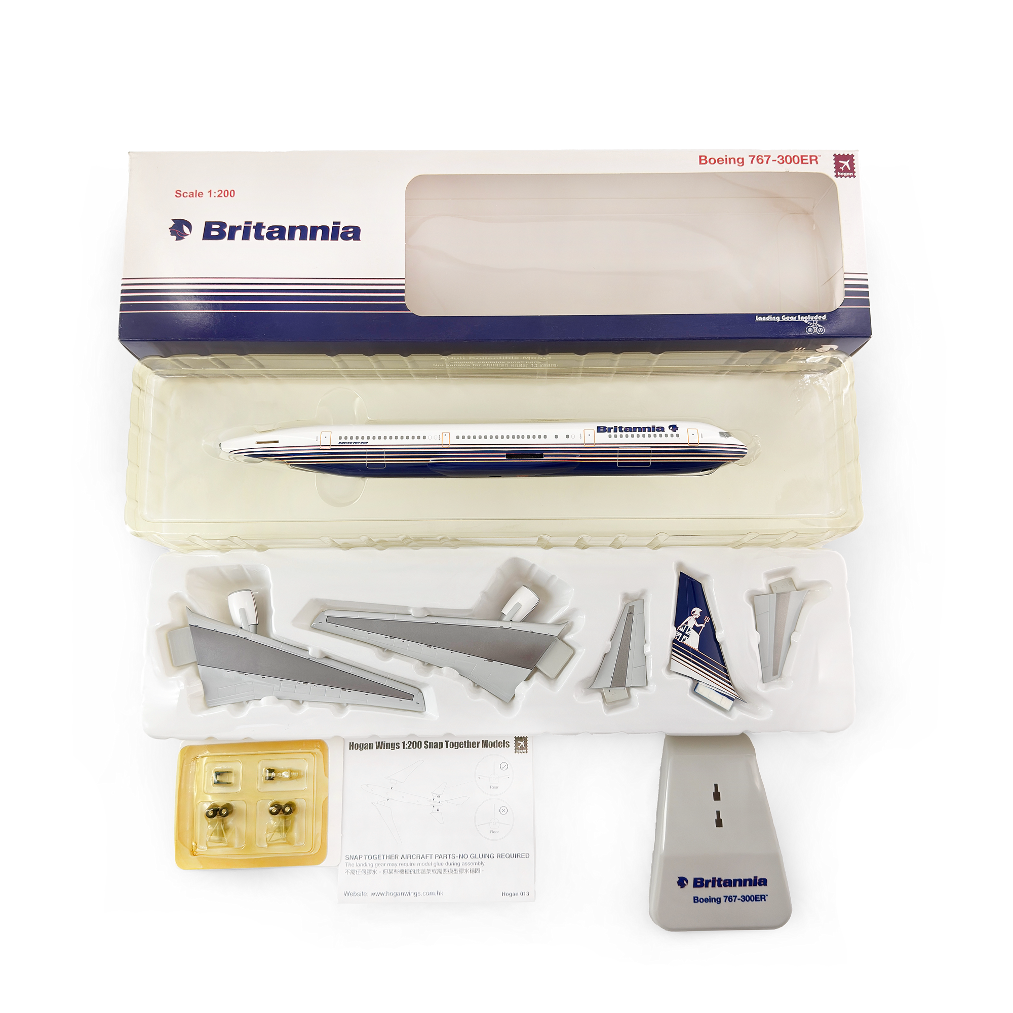 1/200 Britannia B767-300ER HG0908 - image 2
