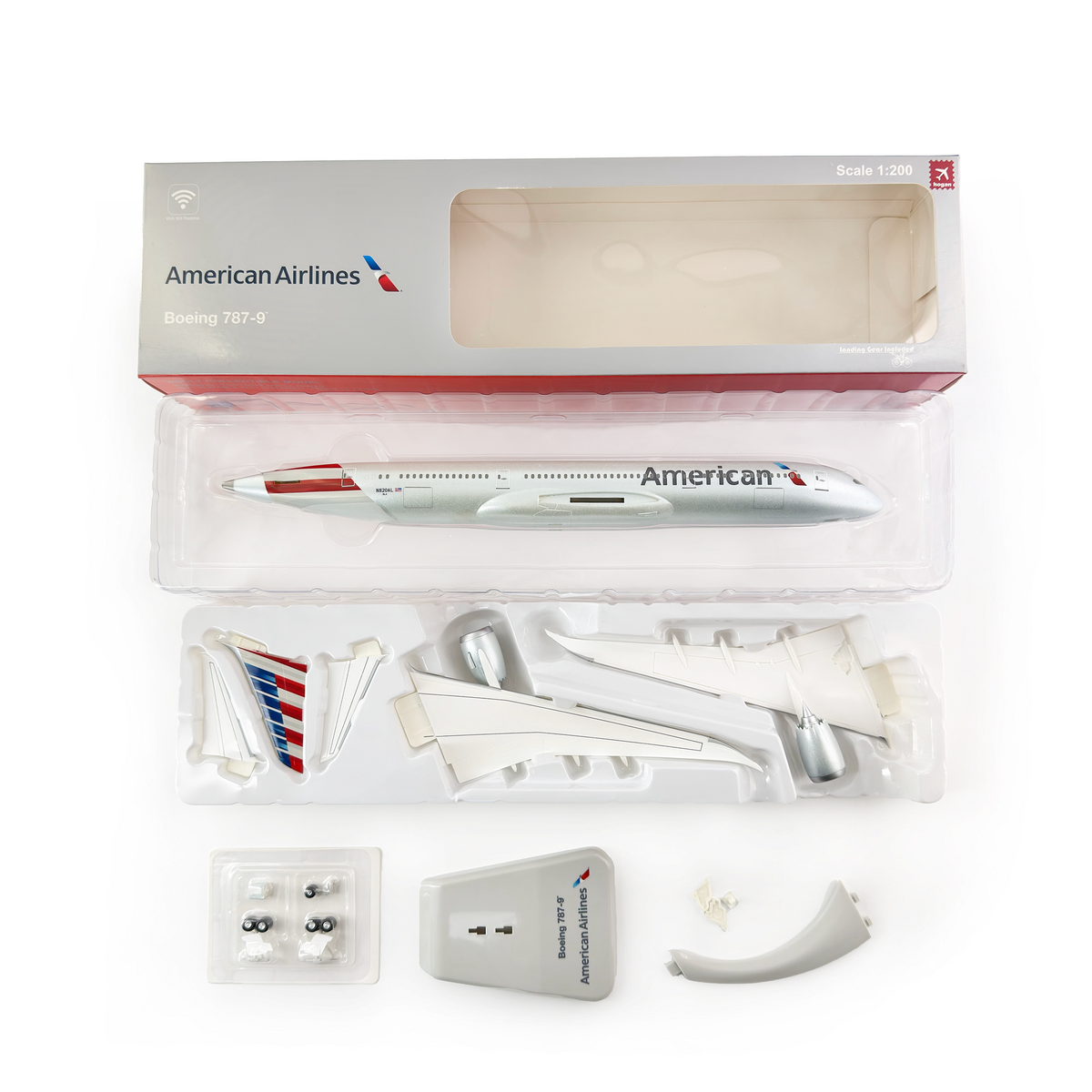 1/200 American Airlines B787-9 N820AL HG11199GR - image 2