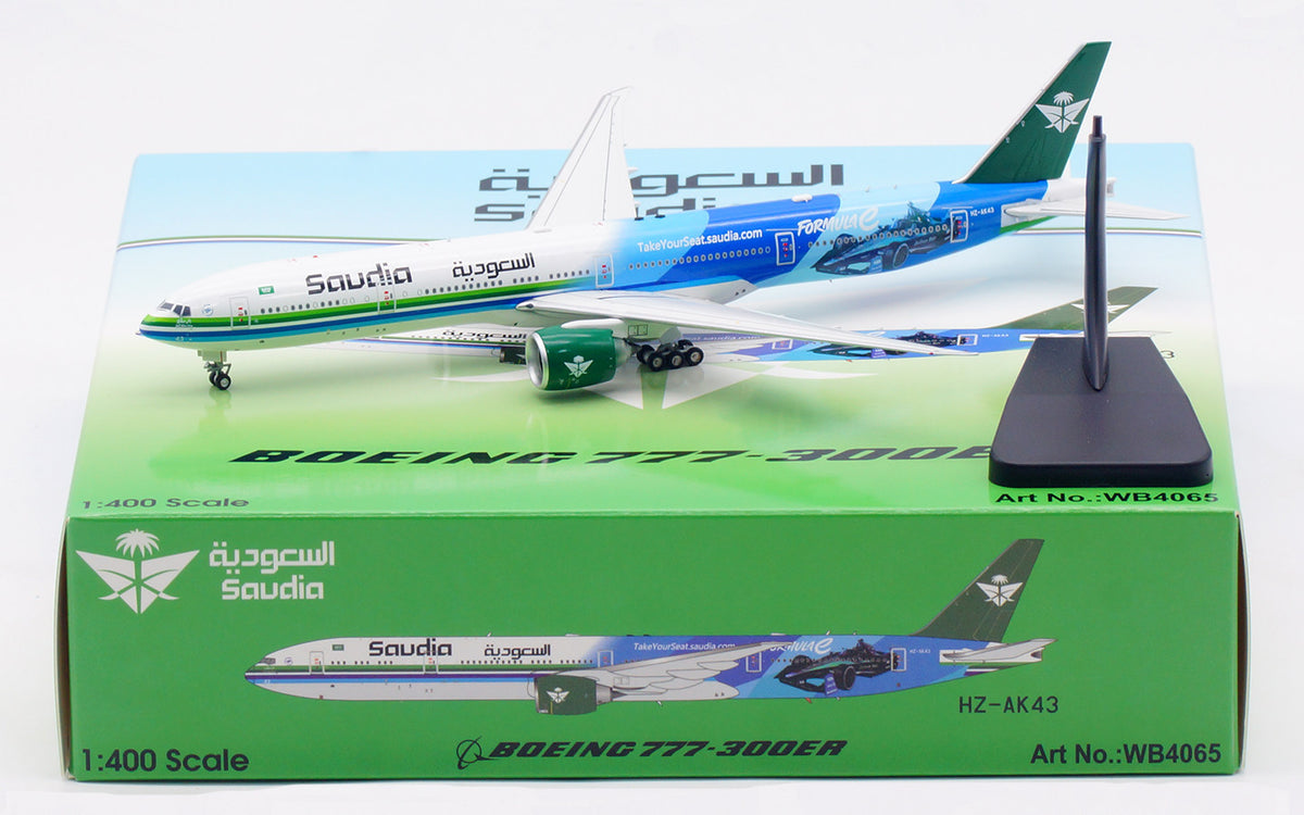 1/400 Saudia B777-300ER HZ-AK43 WB4065 - image 2