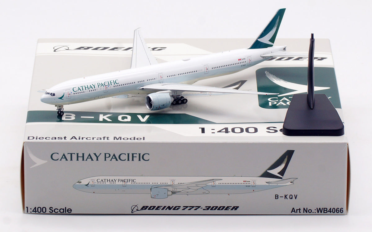 1/400 Cathay Pacific B777-300ER B-KQV WB4066 - image 2