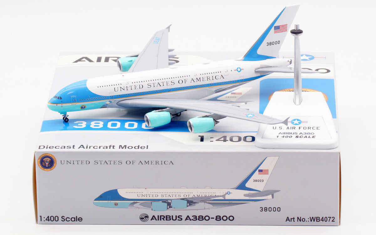 1/400 United States Air Force A380 38000 WB4072 - image 2