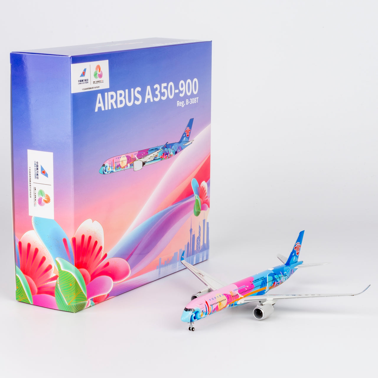 1/400 China Southern Airlines Airbus A350-900 B-308T "The 15th National Games" NG24185 - cover