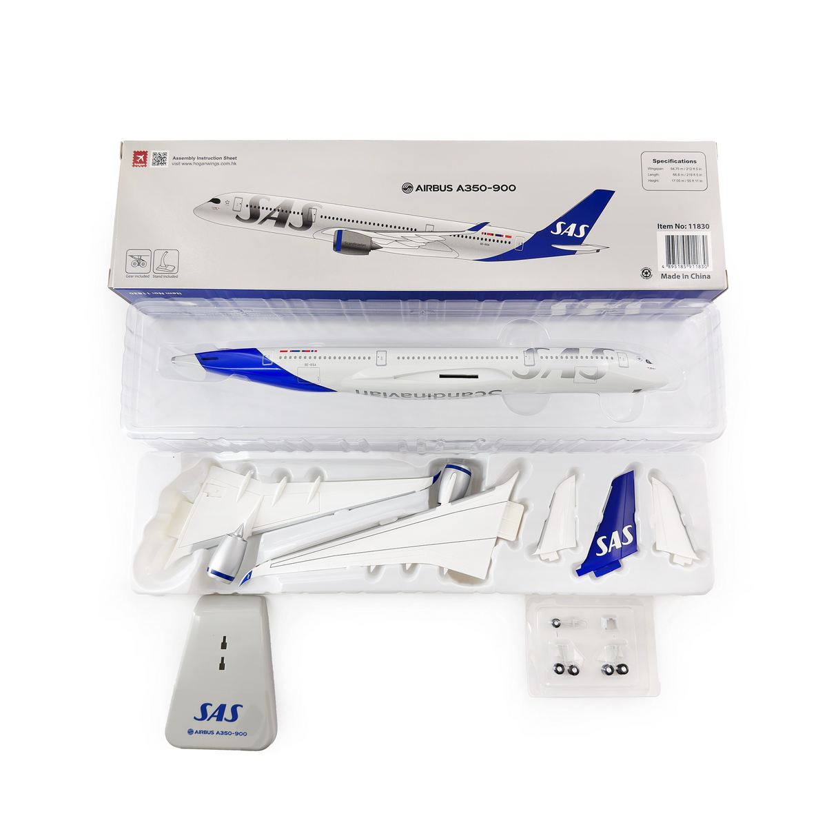 1/200 SAS Scandinavian Airlines A350-900 SE-RSA 11830 - image 3