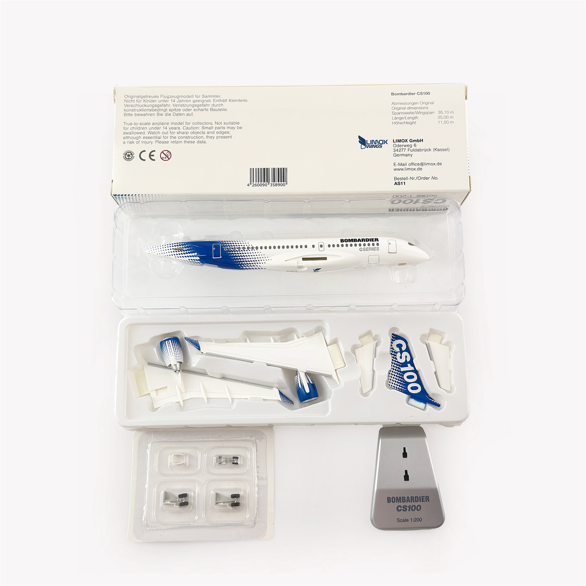 1/200 Bombardier CS100 AS11 - image 3