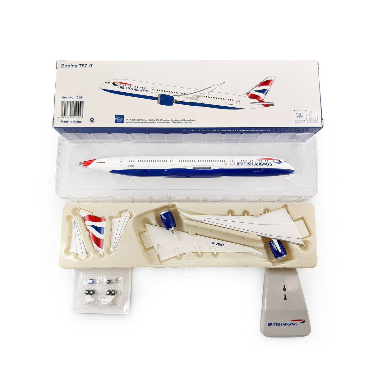 1/200 British Airways B787-9 G-ZBKA HG10451GR - image 3