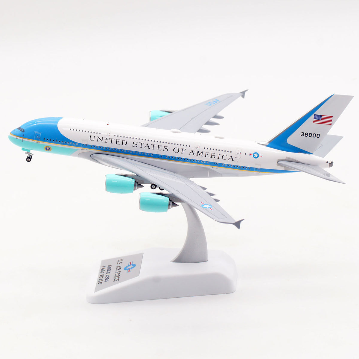 1/400 United States Air Force A380 38000 WB4072 - image 3