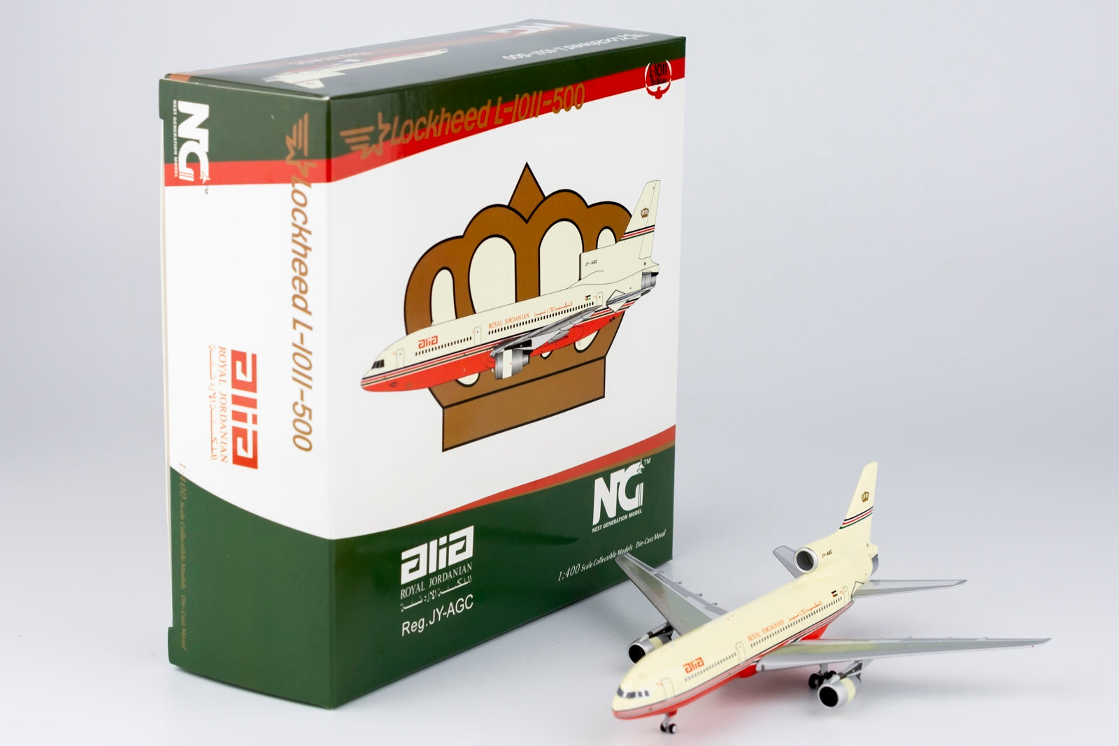 1/400 Royal Jordanian Airlines L-1011-500 JY-AGC NG35016 - cover