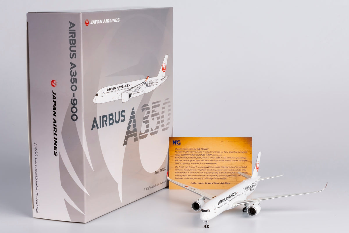 1/400 Japan Airlines Airbus A350-900 JA02XJ "AIRBUS A350" NG39096
