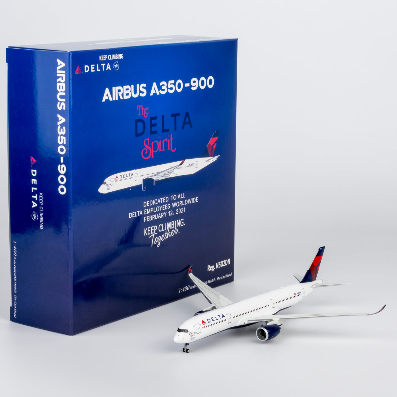 Delta Air Lines Airbus A350-900 "The Delta Spirit" N514DN — cover