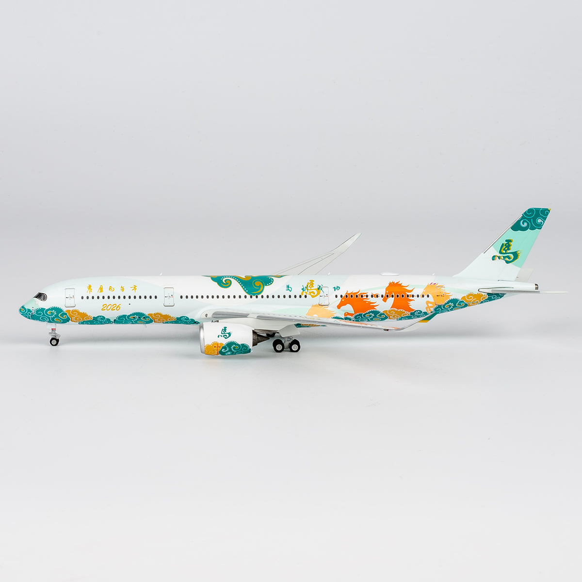 1/400 Fantasy Model Airbus A350-900 special livery for BING-WU Year (The Year of the Horse) NG39126
