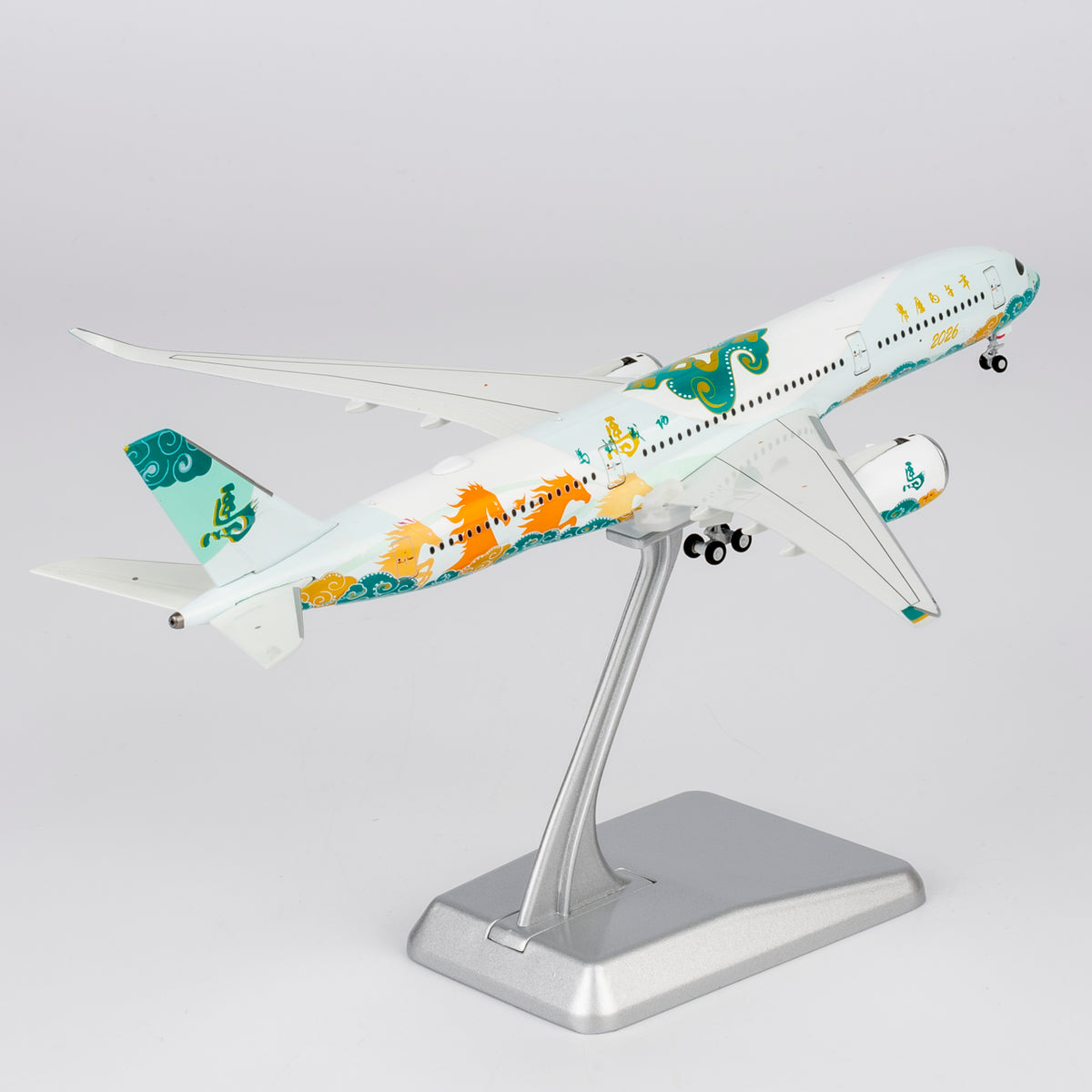 1/400 Fantasy Model Airbus A350-900 special livery for BING-WU Year (The Year of the Horse) NG39126