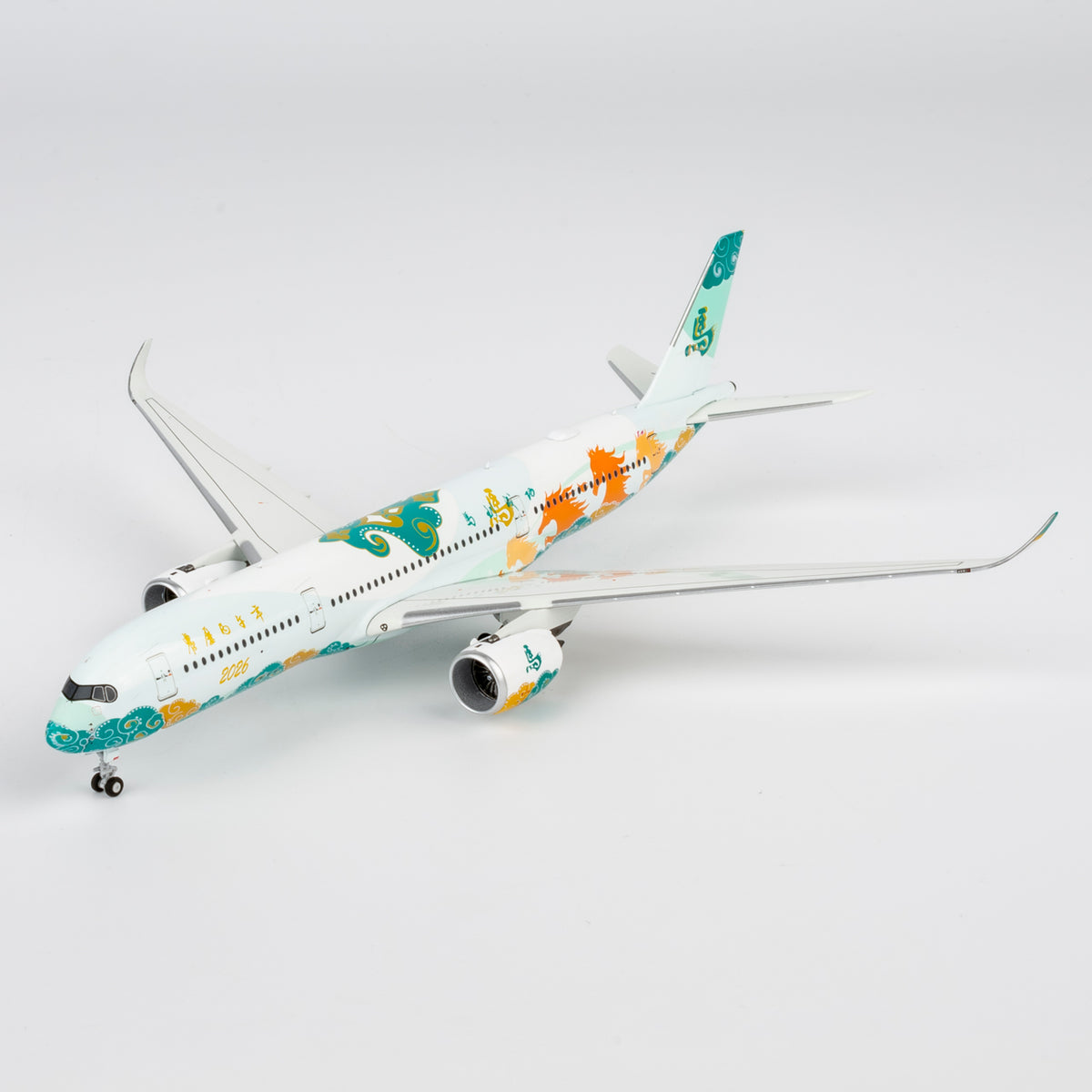 1/400 Fantasy Model Airbus A350-900 special livery for BING-WU Year (The Year of the Horse) NG39126