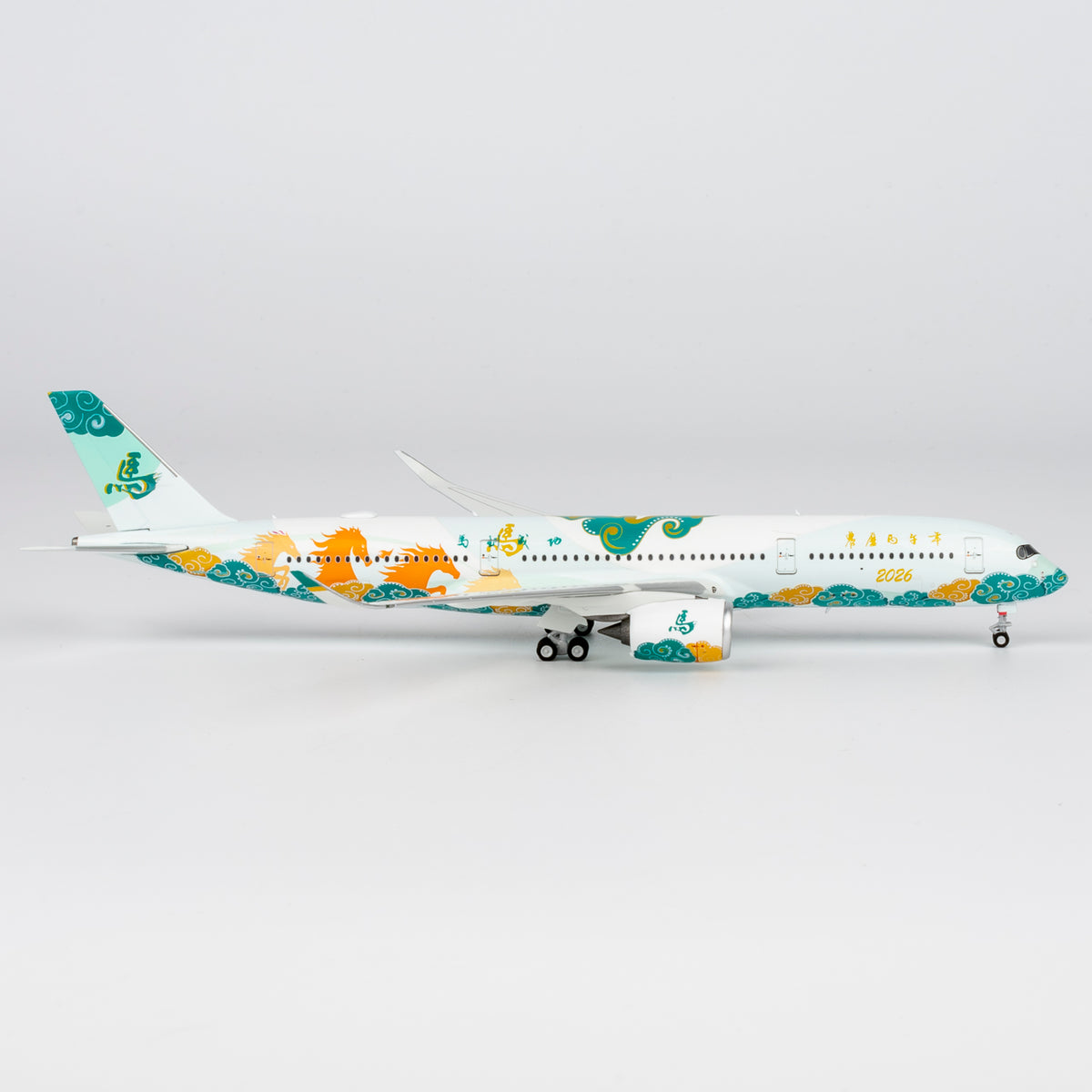 1/400 Fantasy Model Airbus A350-900 special livery for BING-WU Year (The Year of the Horse) NG39126