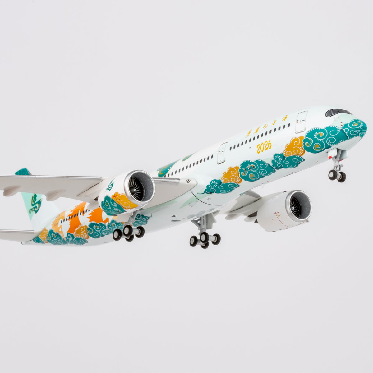 1/400 Fantasy Model Airbus A350-900 special livery for BING-WU Year (The Year of the Horse) NG39126