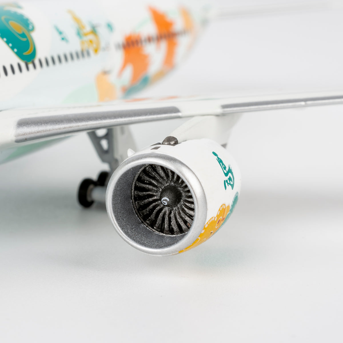 1/400 Fantasy Model Airbus A350-900 special livery for BING-WU Year (The Year of the Horse) NG39126