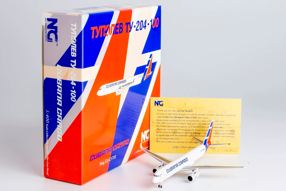 1/400 Cubana Tu-204-120SE CU-C1703 NG40013 - cover