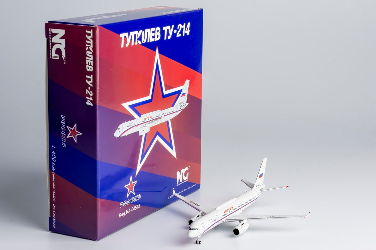 1/400 Russia State Transport Company Tu-214 RA-64515 NG40017 - cover