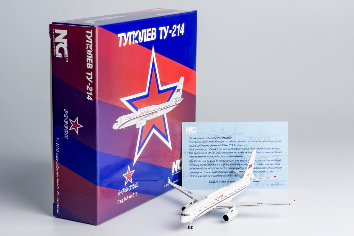 1/400 Russia State Transport Company Tu-214 RA-64515 NG40017