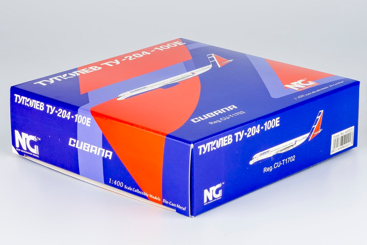 1/400 Cubana Tu-204-120SE CU-T1702 NG40021