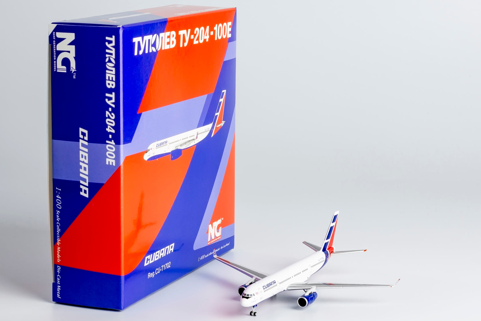 1/400 Cubana Tu-204-120SE CU-T1702 NG40021 - cover