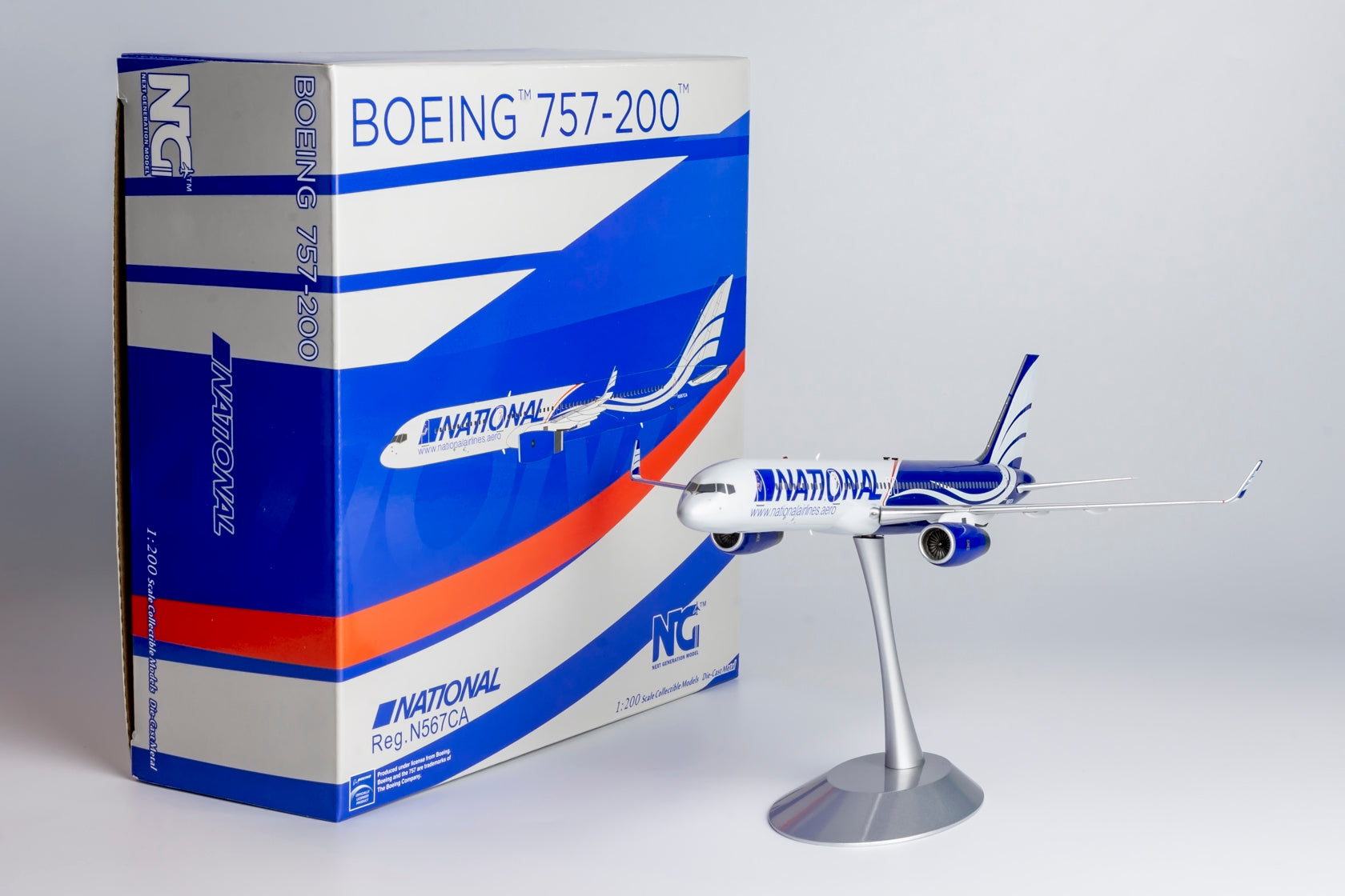 1/200 National Airlines Boeing 757-200 N567CA NG42006 - cover