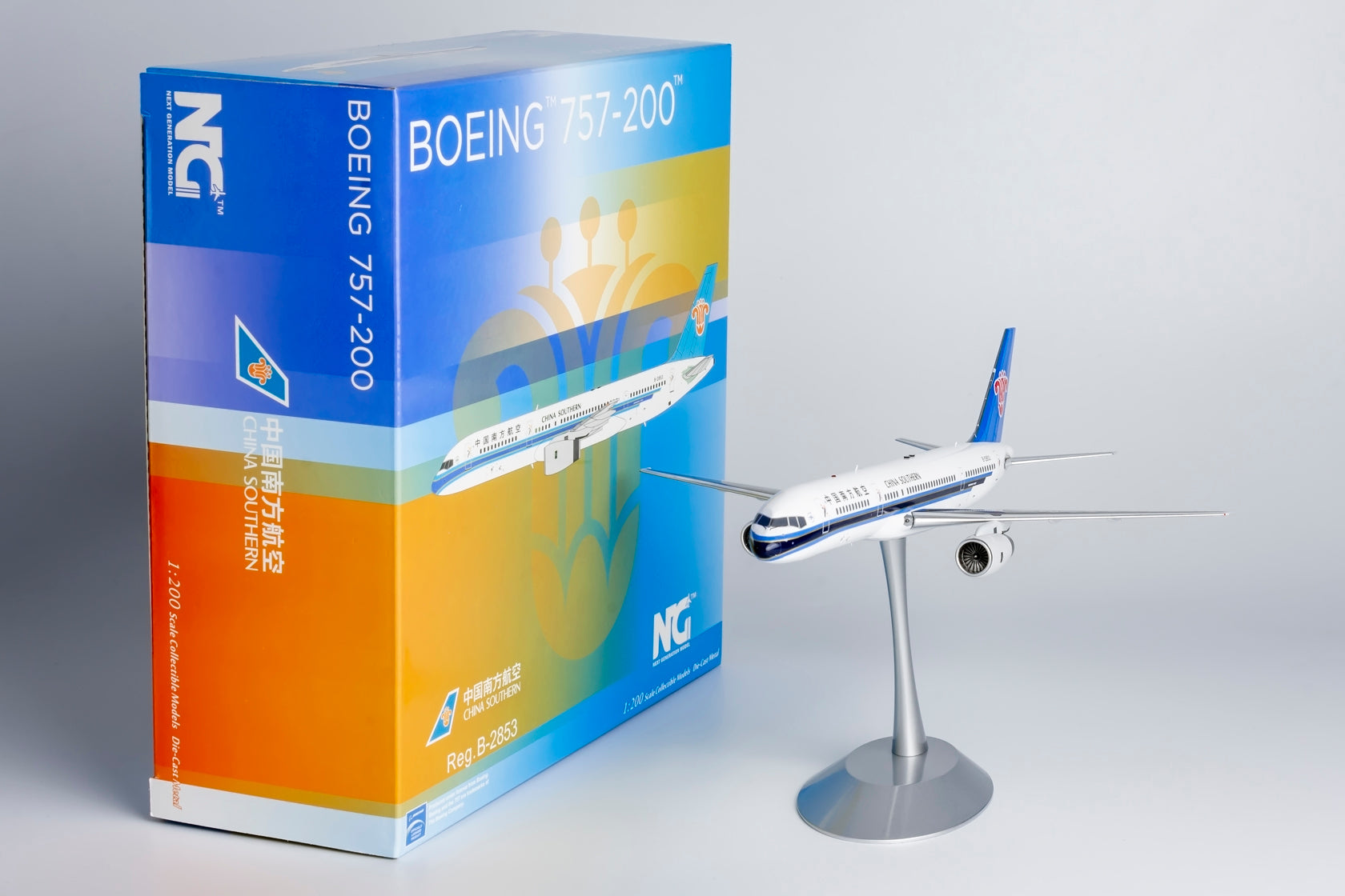 1/200 China Southern Airlines Boeing 757-200 B-2853 NG42016 - cover