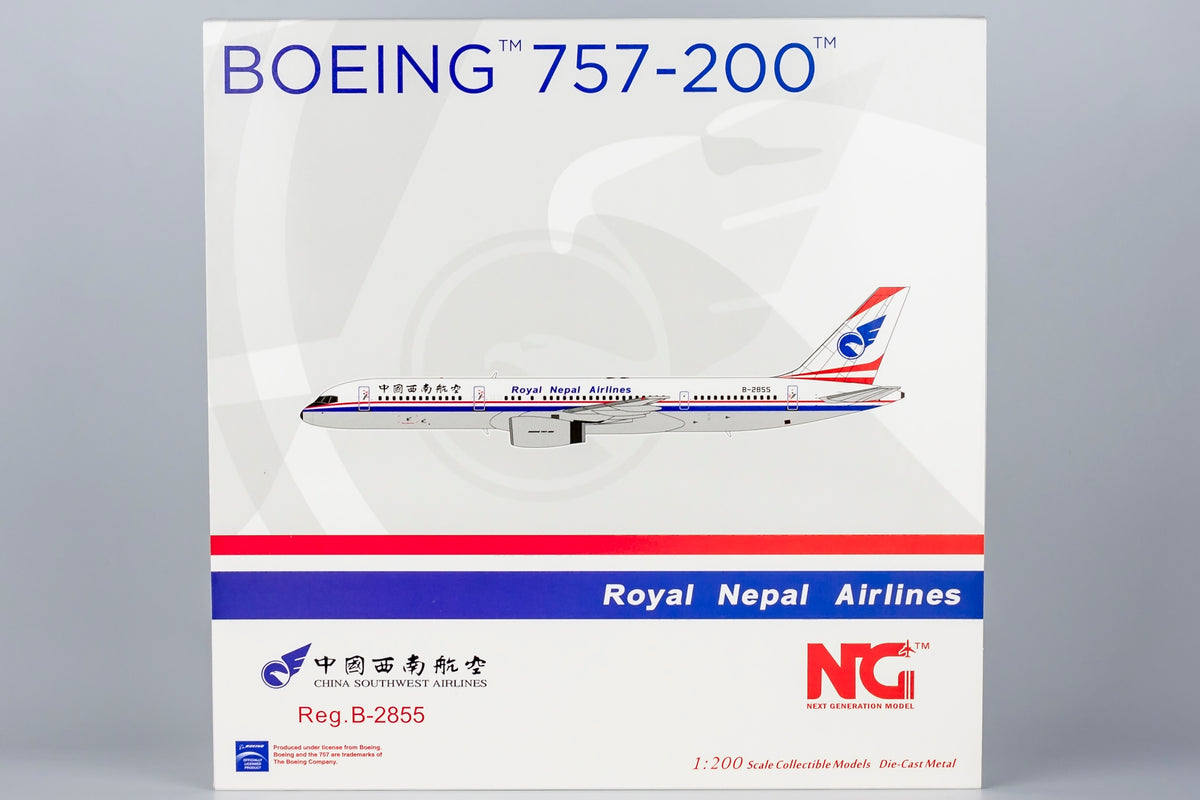 1/200 China Southwest Airlines Boeing 757-200 B-2855 NG42025