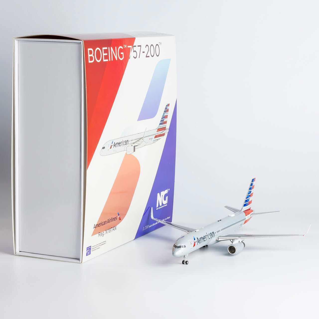 1/200 American Airlines Boeing 757-200 N187AN NG42033 - cover