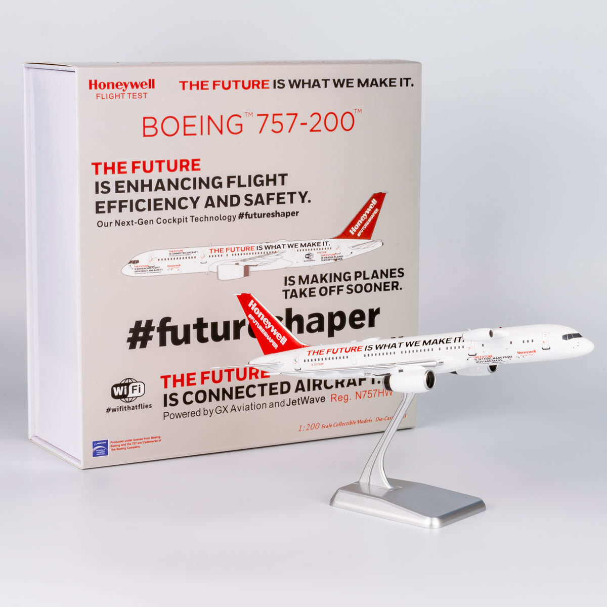 1/200 Honeywell Boeing 757-200 N757HW NG42039 - cover