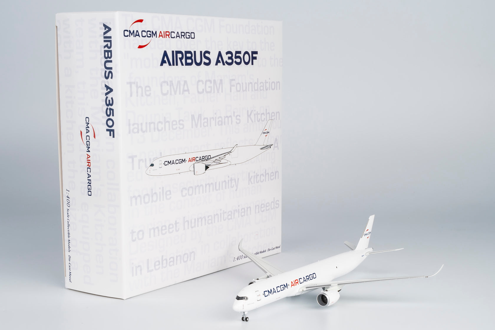 1/400 CMA CGM Air Cargo Airbus A350F NG46008 - cover