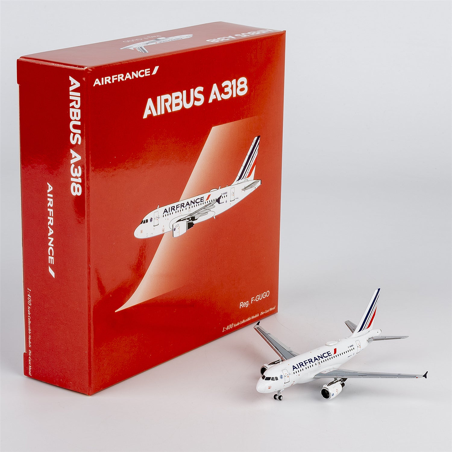 1/400 Air France Airbus A318-100 F-GUGO NG48023 - cover