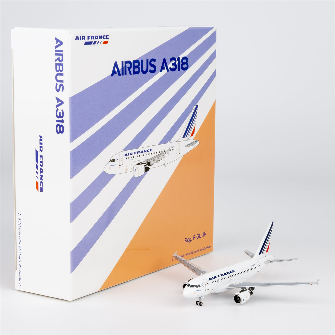1/400 Air France Airbus A318-100 F-GUGR NG48025 - cover