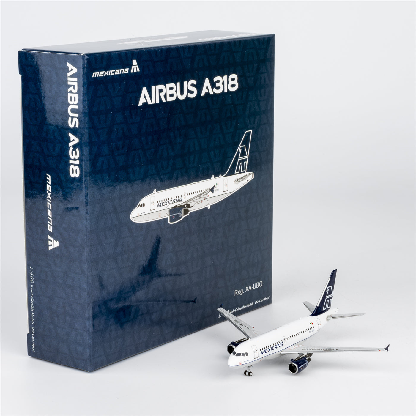 1/400 Mexicana Airbus A318-100 XA-UBQ NG48029 - cover
