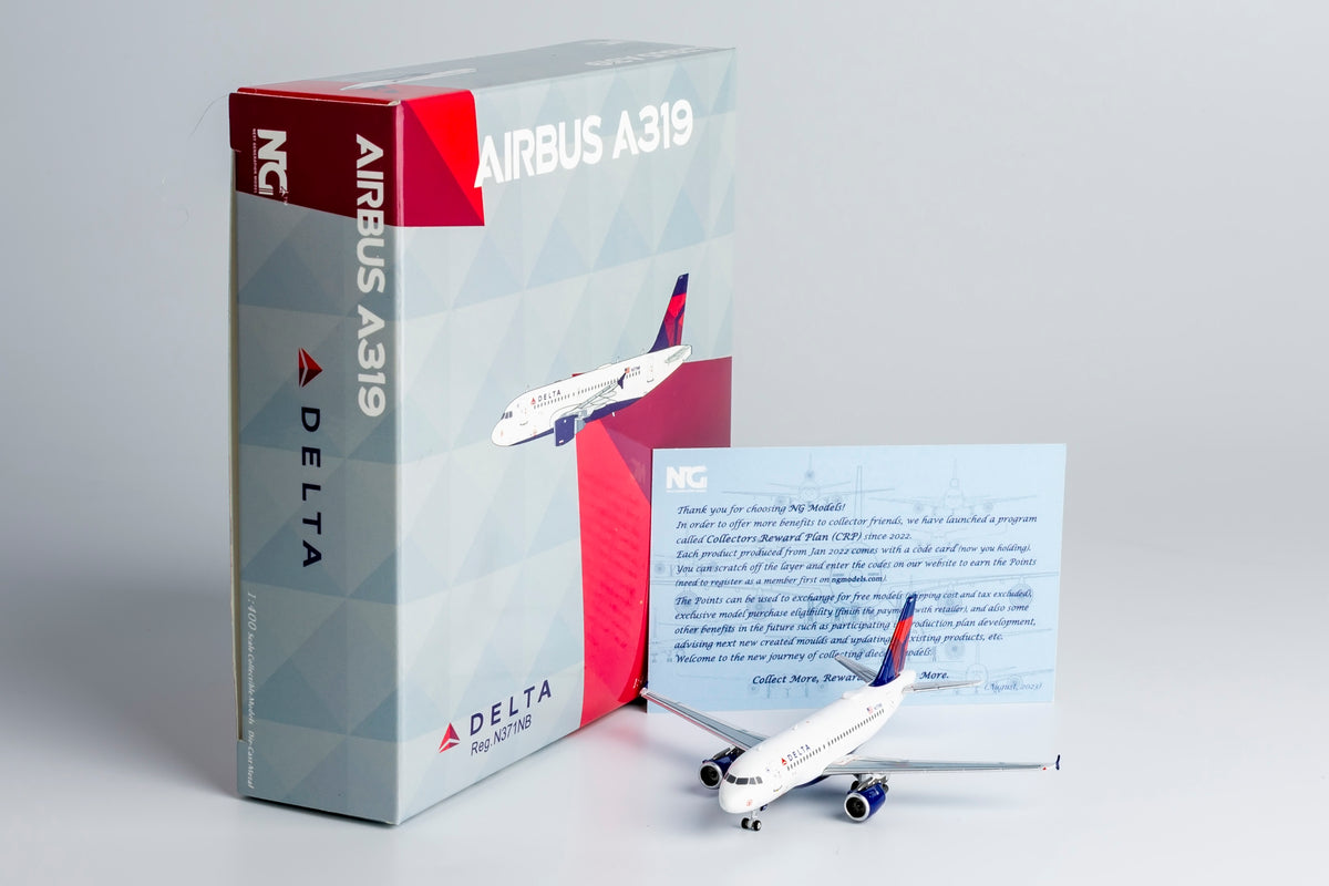 1/400 Delta Air Lines Airbus A319-100 N371NB NG49027
