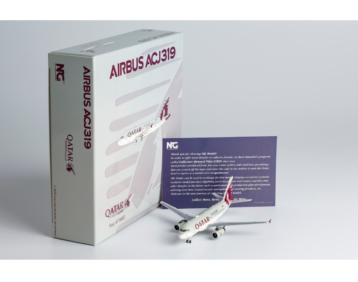 1/400 Qatar Airbus A319 A7-MED NG49028